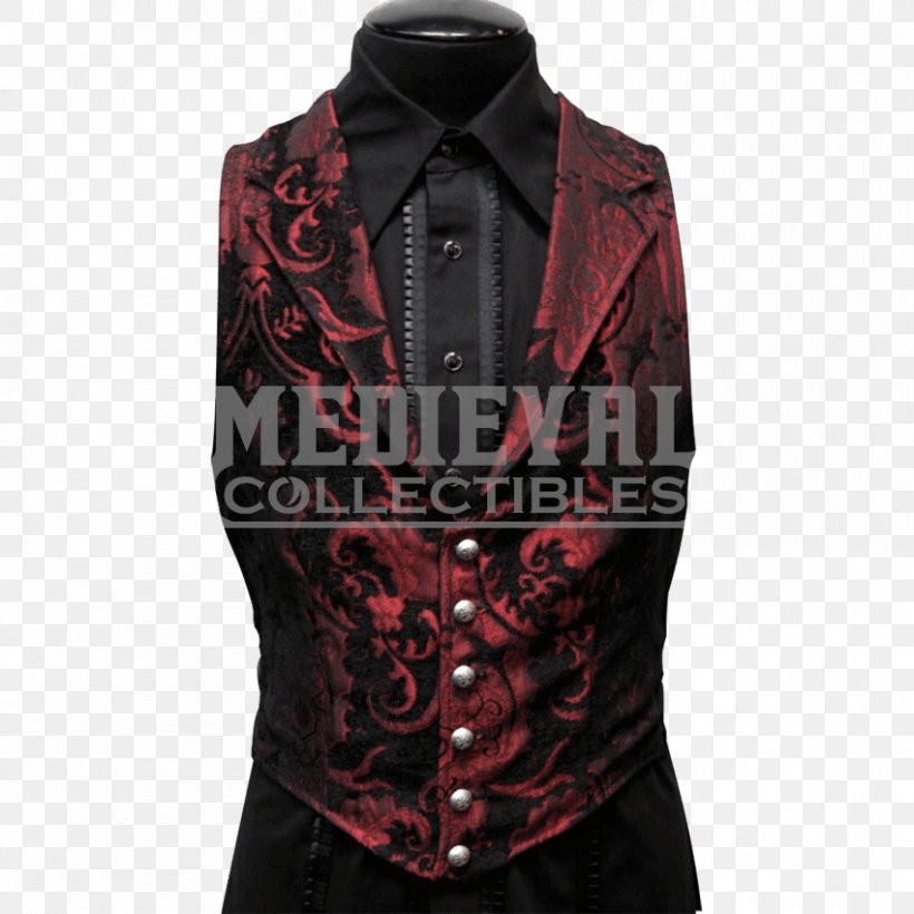 Gilets Victorian Era Steampunk Aristocrat Clothing, PNG, 850x850px, Gilets, Aristocrat, Button, Clothing, Dress Shirt Download Free