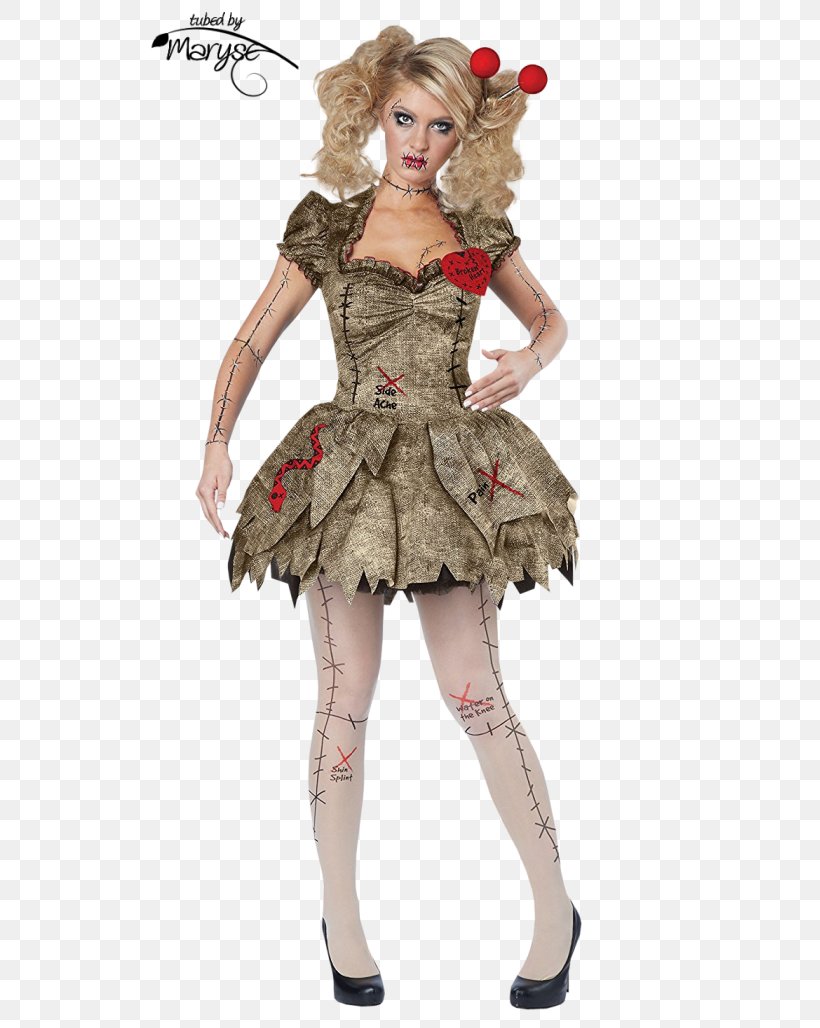 Halloween Costume Clothing Voodoo Doll Женская одежда, PNG, 535x1028px, Costume, Clothing, Costume Design, Costume Party, Doll Download Free
