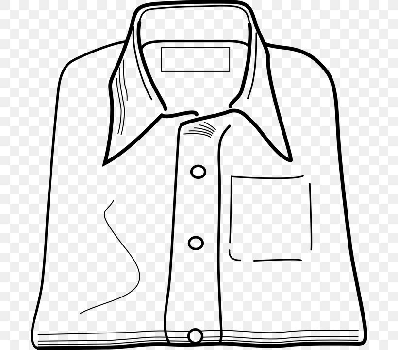 T-shirt Clothing Clip Art, PNG, 694x720px, Tshirt, Area, Black, Black And White, Casual Download Free