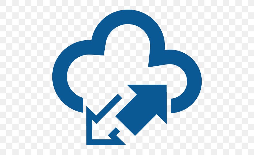 Cloud Computing Cloud Storage Software As A Service Computer Software, PNG, 500x500px, Cloud Computing, Analytics, Area, Blue, Brand Download Free