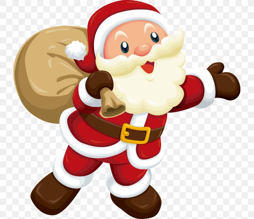 Santa Claus Christmas Clip Art, PNG, 733x706px, Santa Claus, Christmas, Christmas Decoration, Christmas Ornament, Fictional Character Download Free
