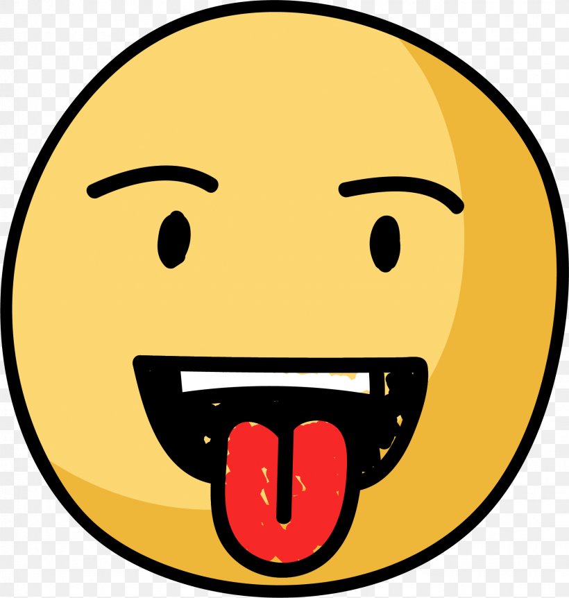 Smiley Drawing Tongue, PNG, 1848x1944px, Smiley, Cartoon, Drawing, Emoji, Emoticon Download Free