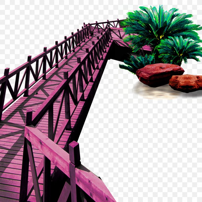 Timber Bridge Download, PNG, 1100x1100px, Bridge, Designer, Google Images, Magenta, Pink Download Free