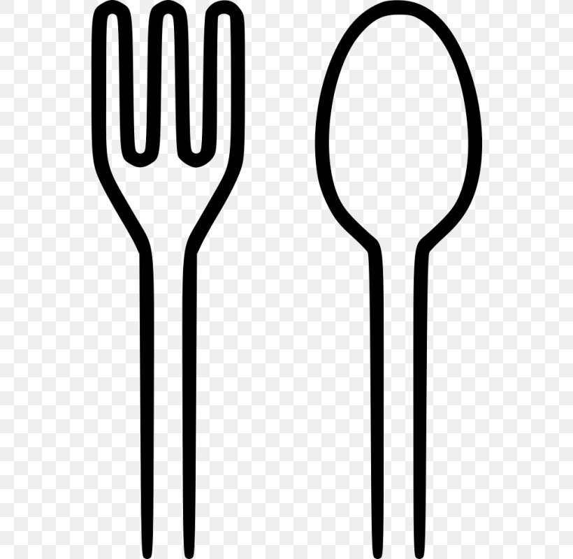 Clip Art Fork Spoon, PNG, 560x800px, Fork, Black And White, Cutlery, Lusikkahaarukka, Pitchfork Download Free