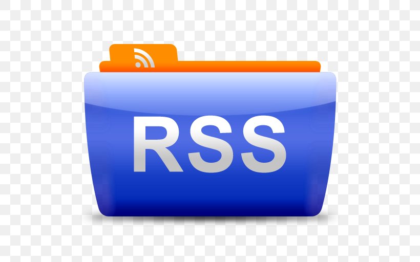 RSS Social Media, PNG, 512x512px, Rss, Blog, Blue, Brand, Electric Blue Download Free