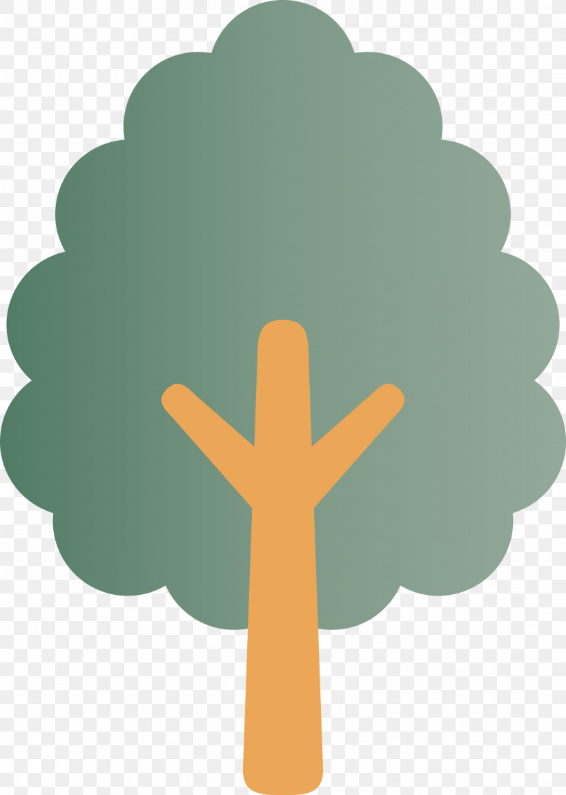 Green Symbol Religious Item Leaf Cross, PNG, 2134x3000px, Abstract Tree, Cartoon Tree, Cross, Green, Leaf Download Free