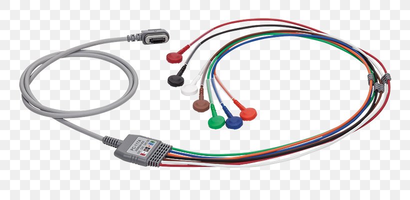 Network Cables Electrocardiography Wire Electrical Cable Lead, PNG, 748x400px, Network Cables, Auto Part, Cable, Cardiac Monitoring, Cardiology Download Free