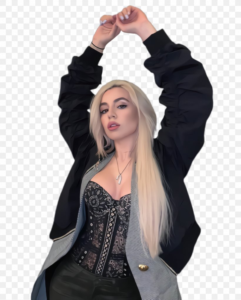 Ava Max, PNG, 1792x2232px, Ava Max, Alamy, Arm, Black Hair, Blazer Download Free