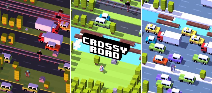 Crossy Road Frogger Flappy Bird Video Game Arcade Game, PNG, 1600x706px, Crossy Road, Android, App Store, Arcade Game, City Download Free
