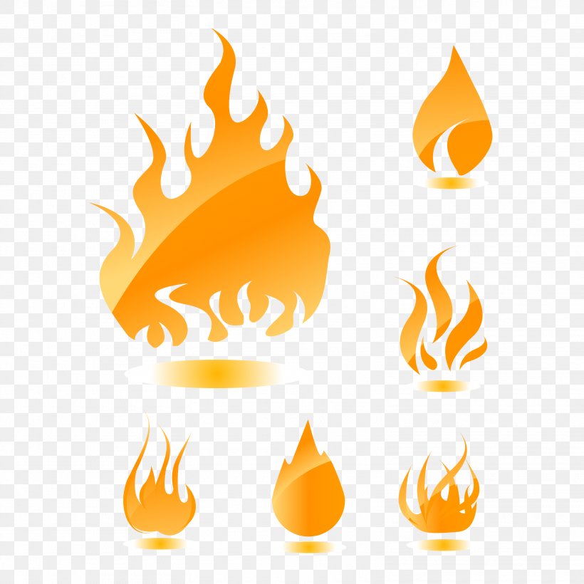Flame Euclidean Vector Royalty-free Clip Art, PNG, 3125x3125px, Flame, Combustion, Fire, Orange, Royaltyfree Download Free