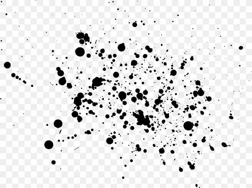 Paint Splatter, PNG, 1024x767px, Paint, Blackandwhite, Drawing, Ink, Painting Download Free
