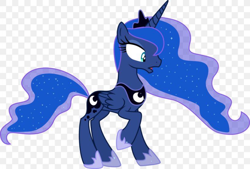 My Little Pony: Friendship Is Magic Fandom Princess Luna Armour Horse, PNG, 1024x695px, Pony, Animal Figure, Armour, Blue, Cartoon Download Free