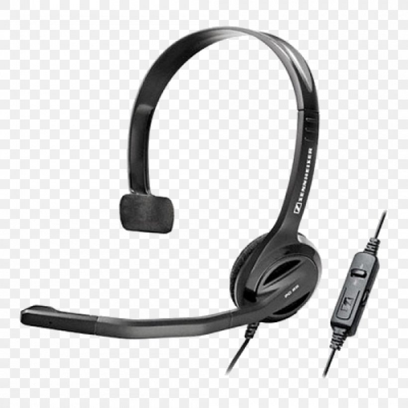 Noise-canceling Microphone Headphones Sennheiser Headset, PNG, 1000x1000px, Microphone, Audio, Audio Equipment, Electronic Device, Headphones Download Free