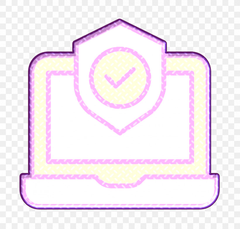 Cyber Icon Laptop Icon, PNG, 1172x1116px, Cyber Icon, Laptop Icon, Line, Magenta, Pink Download Free