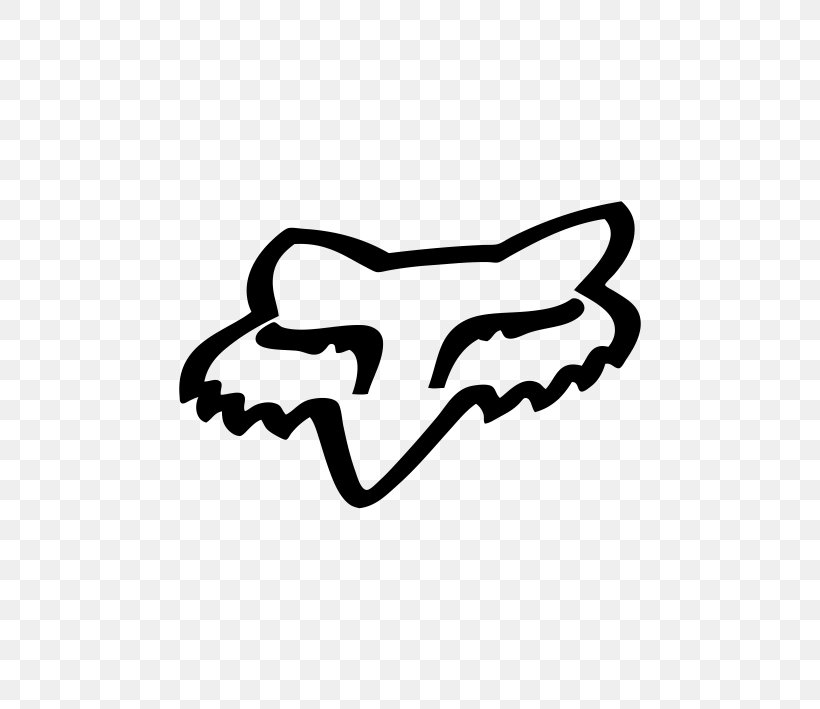Fox Racing T-shirt Clothing Retail Sticker, PNG, 570x709px, Fox Racing, Area, Black, Black And White, Brand Download Free