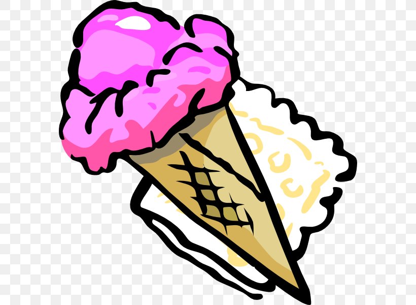 Ice Cream Cone Sundae Clip Art, PNG, 588x600px, Ice Cream, Artwork, Cream, Dessert, Food Download Free