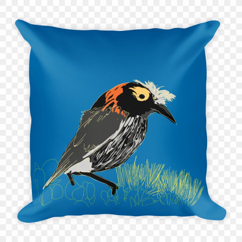 Throw Pillows Blanket Sponge Wine Stained Pillow, PNG, 1000x1000px, Pillow, Beak, Bird, Blanket, Cushion Download Free