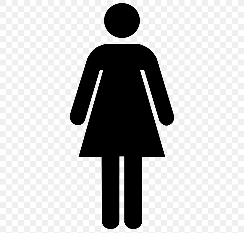 Unisex Public Toilet Bathroom Woman, PNG, 424x783px, Public Toilet, Bathroom, Black, Black And White, Female Download Free