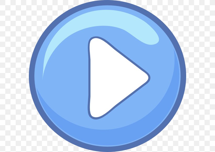 YouTube Play Button Clip Art, PNG, 600x583px, Youtube Play Button, Area, Blue, Button, Free Content Download Free