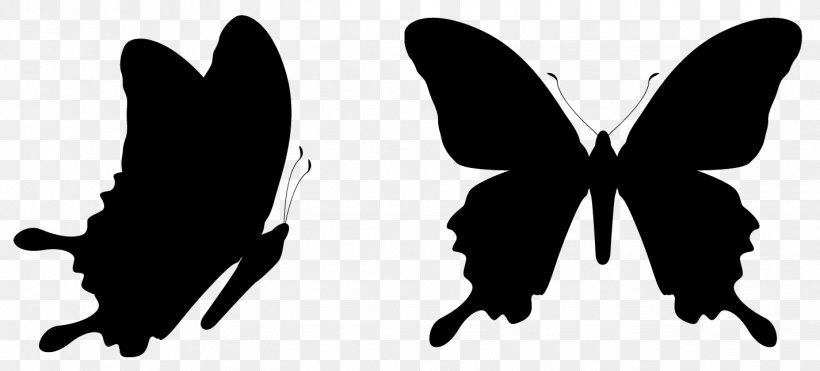 Butterfly Vector Graphics Clip Art Royalty-free Illustration, PNG, 1425x645px, Butterfly, Black, Blackandwhite, Drawing, Insect Download Free