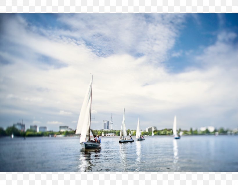 Außenalster Cat-ketch Alster Hamburg Sailing Hamburg Messe Und Congress, PNG, 900x700px, Catketch, Bay, Boat, Calm, Cat Ketch Download Free