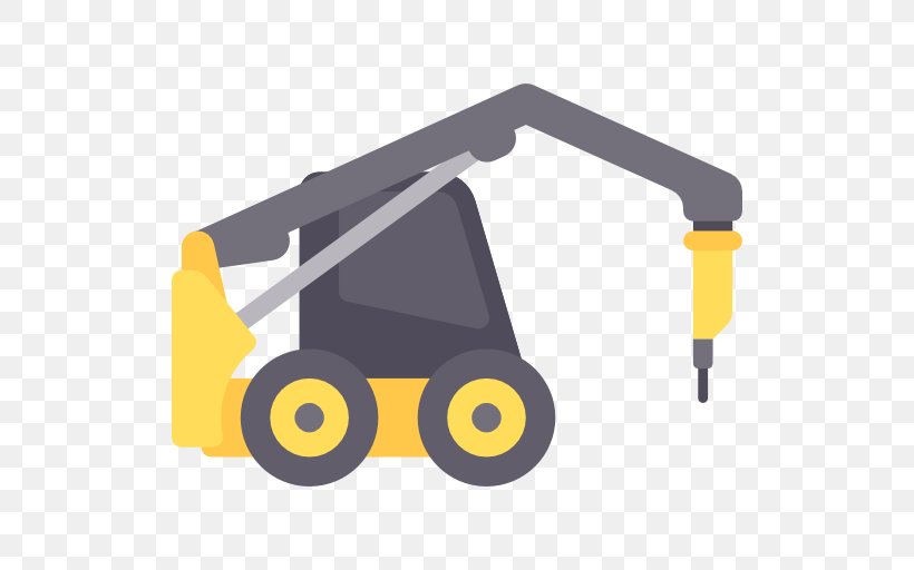 Caterpillar Inc. Skid-steer Loader Excavator Bulldozer, PNG, 512x512px, Caterpillar Inc, Bulldozer, Cargo, Cement Mixers, Crane Download Free