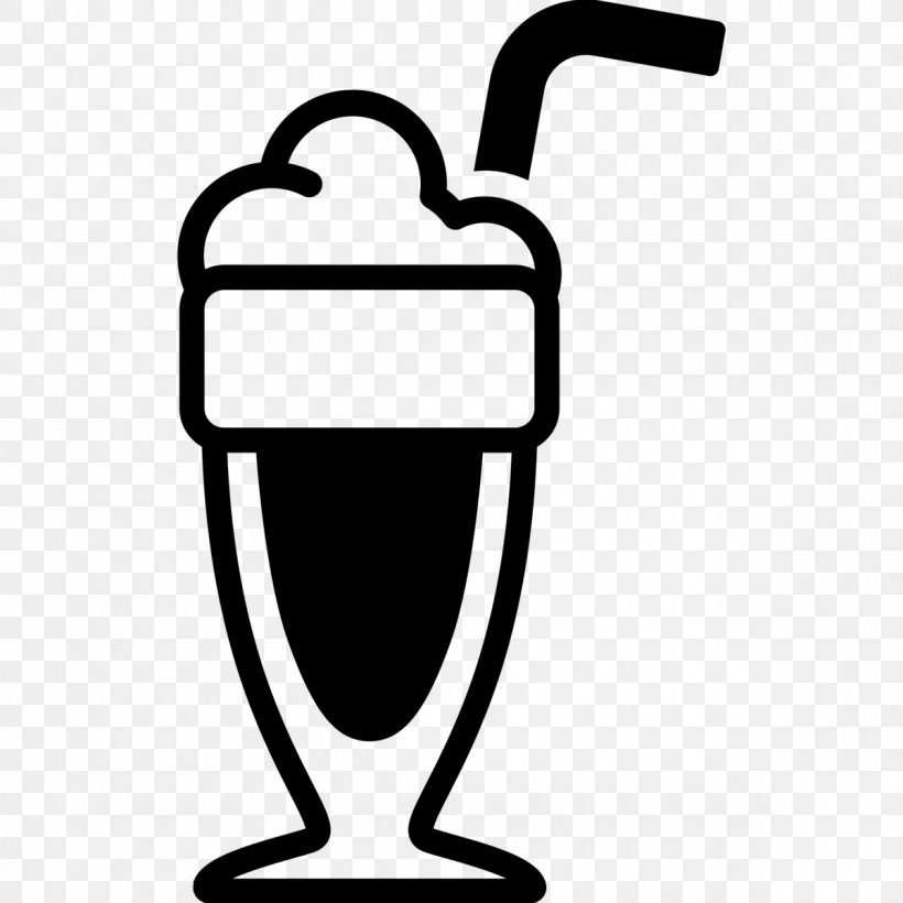 Ice Cream Milkshake Smoothie Hamburger French Fries, PNG, 1200x1200px, Ice Cream, Artwork, Black And White, Chocolate, Dessert Download Free