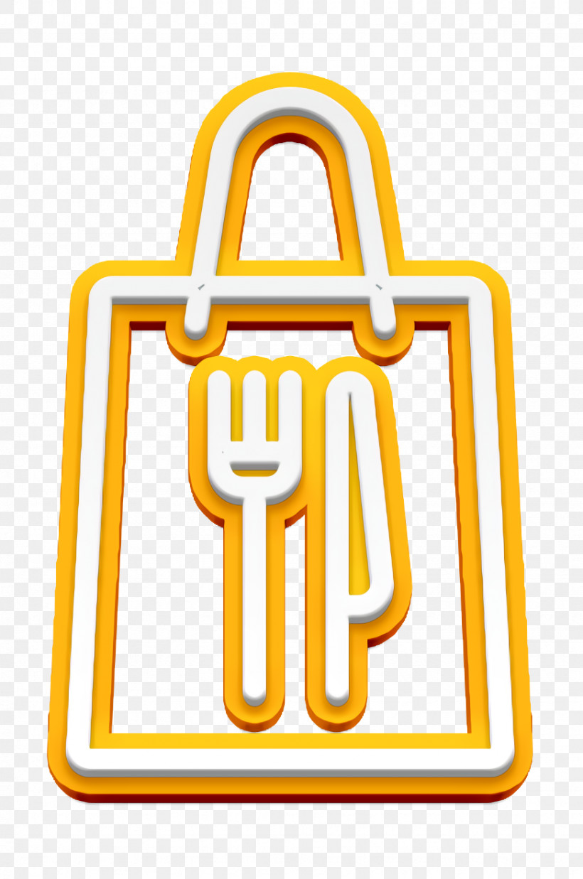 Bag Icon Restaurant Elements Icon Take Away Icon, PNG, 872x1316px, Bag Icon, Geometry, Line, Logo, M Download Free