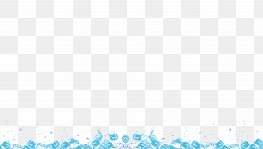 A Cool Summer - Blue Sky Turquoise Desktop Wallpaper Pattern PNG
