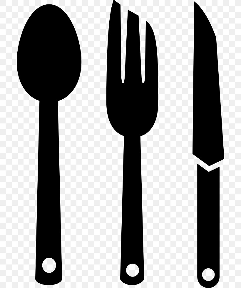 Cafe Metairie Restaurant Spoon Fork, PNG, 708x980px, Cafe, Bar, Black And White, Cutlery, Food Download Free