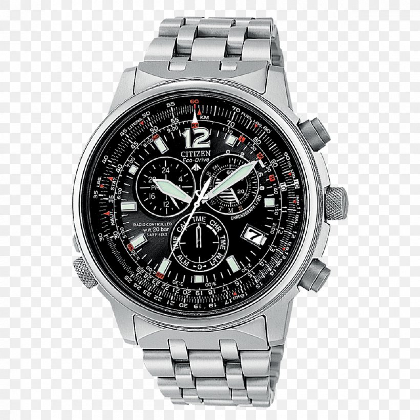 Citizen Holdings Chronograph Watch Eco-Drive Radio Clock, PNG, 1200x1200px, Citizen Holdings, Brand, Chronograph, Citizen Watch, Ecodrive Download Free