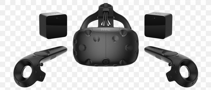 HTC Vive Oculus Rift PlayStation VR Virtual Reality Headset, PNG, 1500x642px, Htc Vive, Auto Part, Automotive Exterior, Business, Camera Accessory Download Free