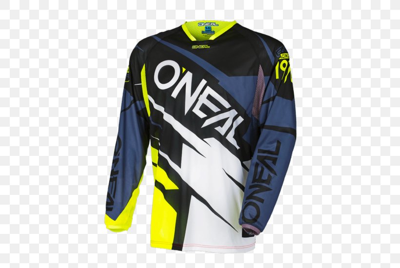 T-shirt Cycling Jersey Clothing Motocross, PNG, 550x550px, Tshirt, Active Shirt, Black, Blue, Brand Download Free