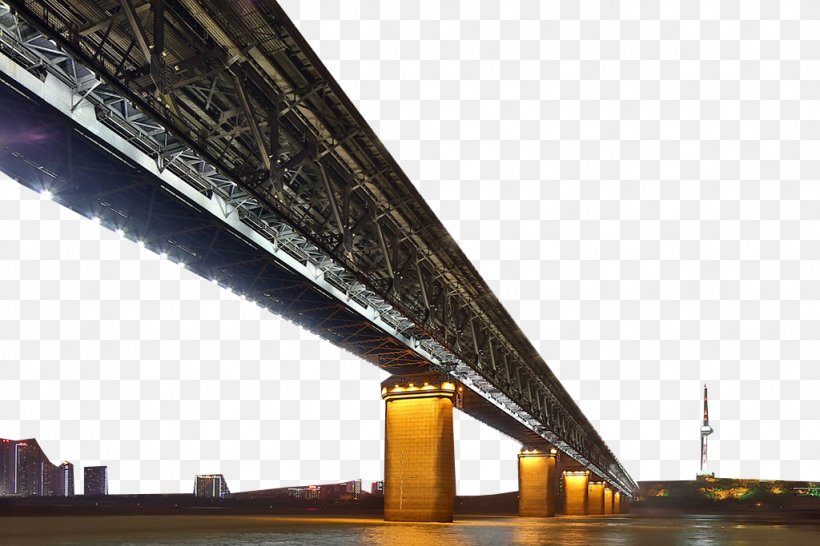 Wuhan Yangtze River Bridge National Central City Central China, PNG, 1024x683px, Wuhan Yangtze River Bridge, Bridge, Central China, Daylighting, Fixed Link Download Free