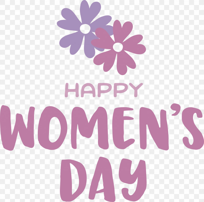 Happy Women’s Day Women’s Day, PNG, 3000x2971px, Logo, Flower, Lavender, Meter, Petal Download Free