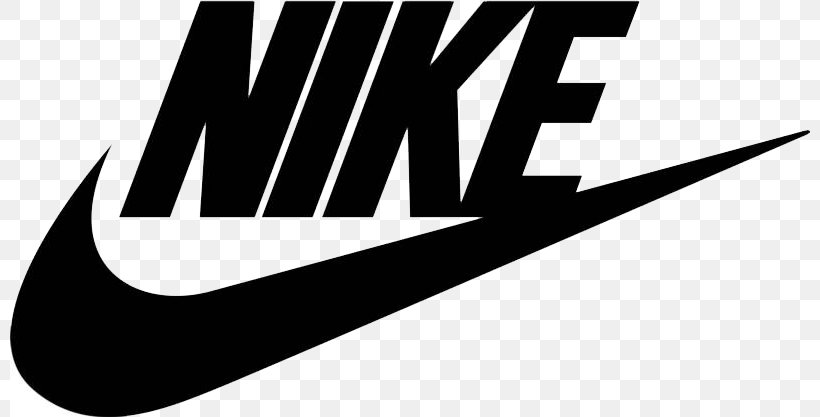 Logo Swoosh Nike Just Do It Desktop Wallpaper, PNG, 800x417px, Logo, Black And White, Brand, Just Do It, Monochrome Download Free