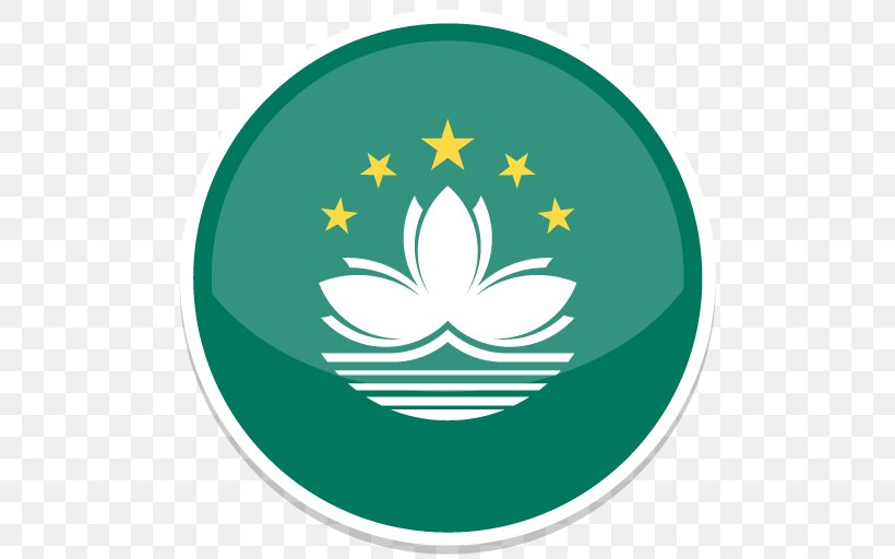 Plant Flower Leaf Symbol Green, PNG, 512x512px, Macau, China, Flag, Flag Of China, Flag Of Macau Download Free