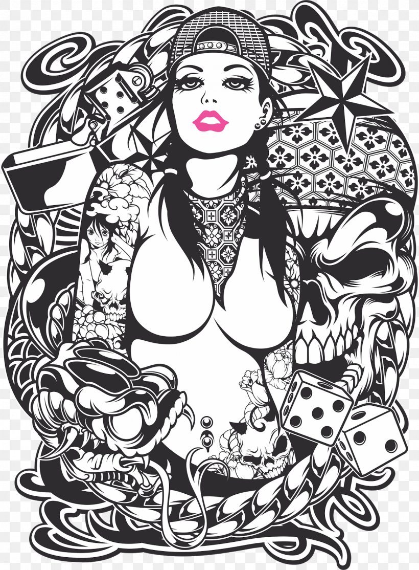 T-shirt Gangster Woman Zazzle Kerchief, PNG, 1177x1600px, Watercolor, Cartoon, Flower, Frame, Heart Download Free