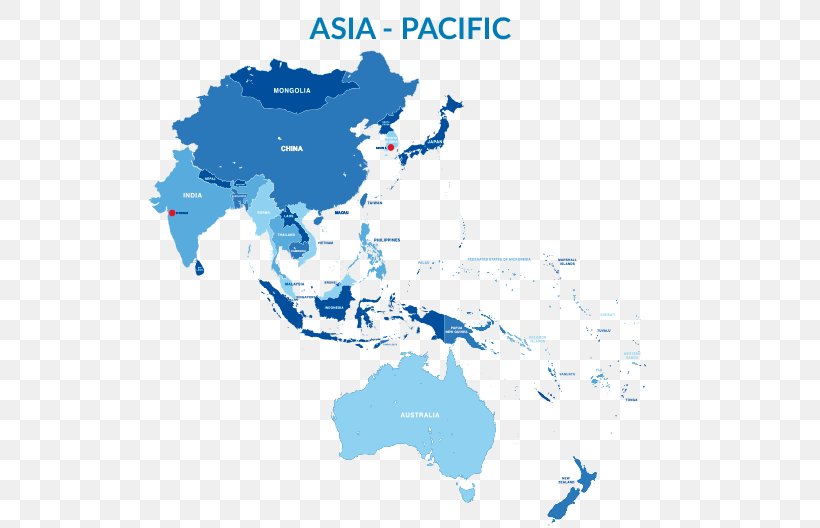 Asia-Pacific Southeast Asia South Asia Map, PNG, 640x528px, Asiapacific