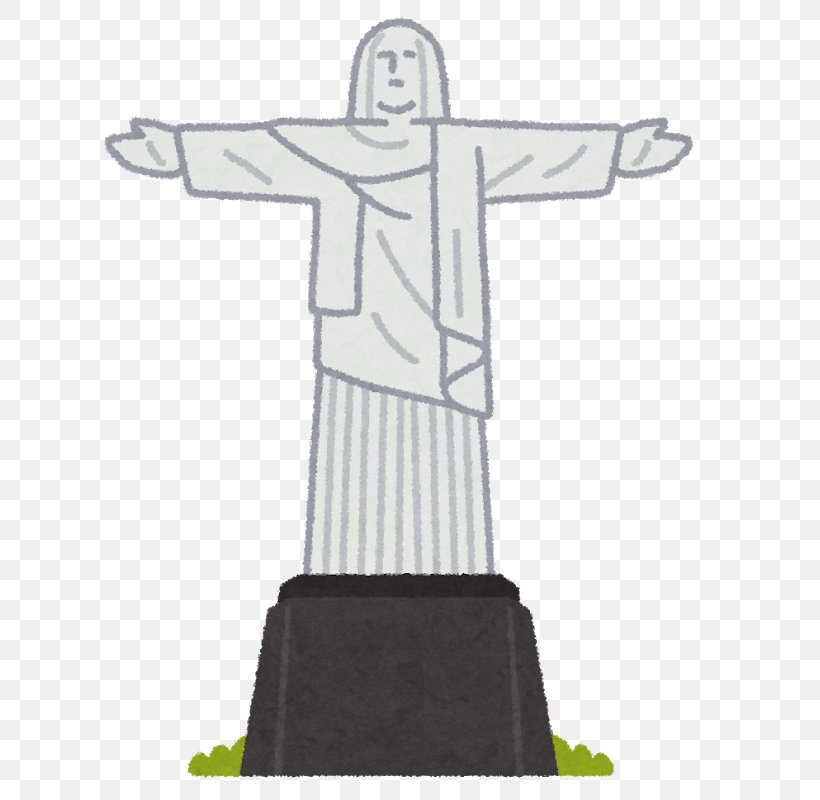 Christ The Redeemer Corcovado Statue Newspaper いらすとや, PNG, 741x800px, Christ The Redeemer, Brazil, Corcovado, Cross, Crucifix Download Free