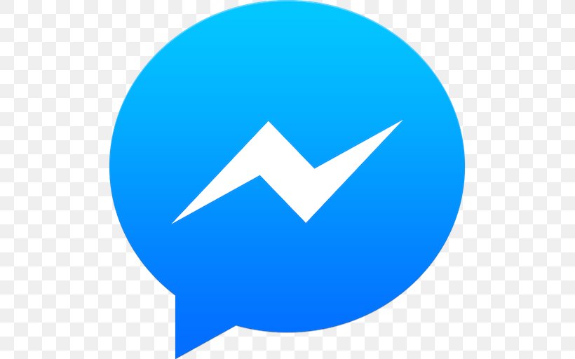 Facebook Messenger Logo Messaging Apps Clip Art, PNG, 512x512px, Facebook Messenger, Area, Blue, Business, Facebook Inc Download Free