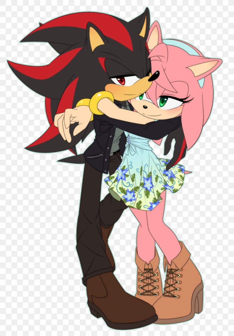 Shadow and Amy and Sonic