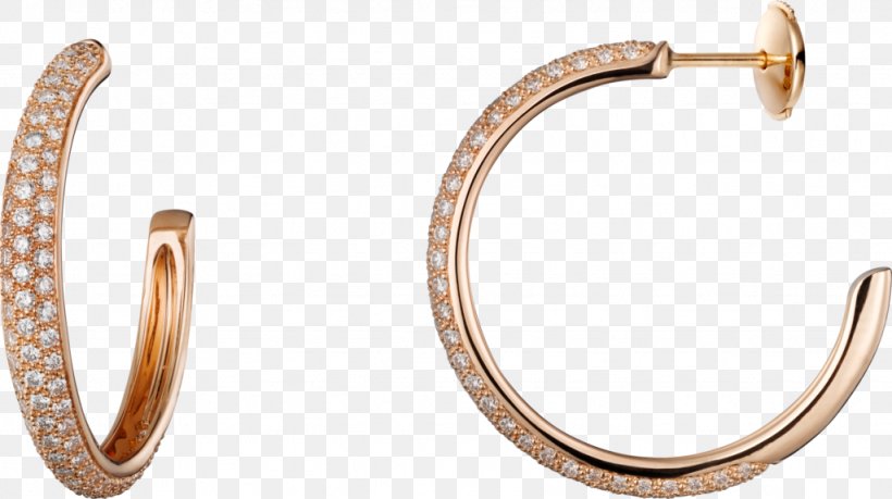 Earring Cartier Diamond Gold Jewellery, PNG, 1024x574px, Earring, Bangle, Body Jewelry, Brilliant, Carat Download Free