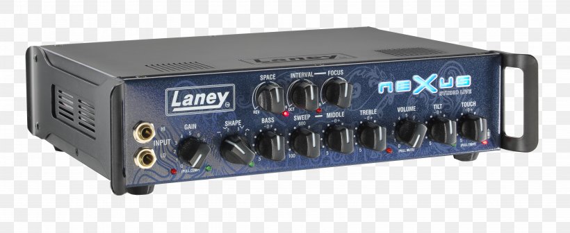 Guitar Amplifier Laney Amplification Bass Guitar Bass Amplifier, PNG, 6731x2761px, Watercolor, Cartoon, Flower, Frame, Heart Download Free