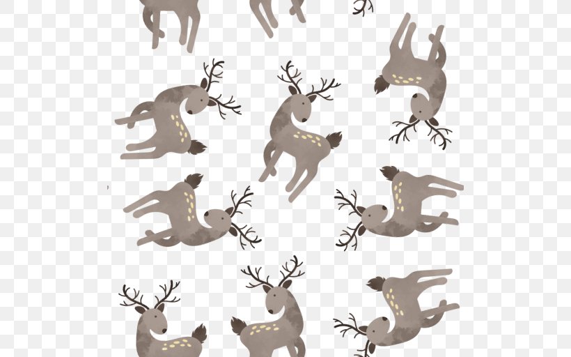 Reindeer, PNG, 512x512px, Reindeer, Animal Figure, Antler, Cartoon, Deer Download Free
