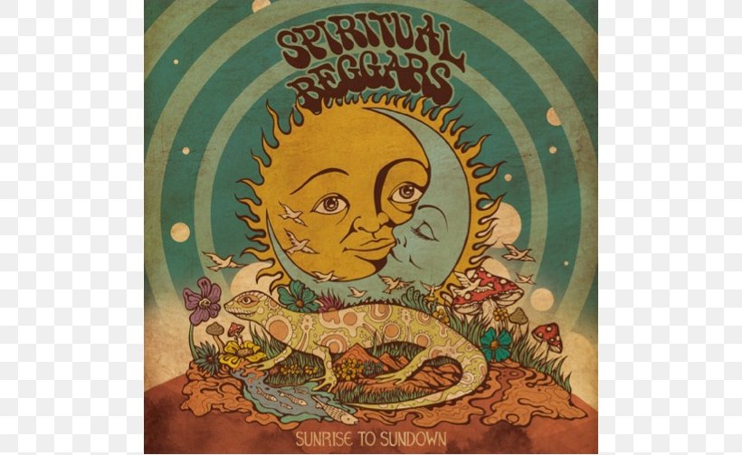 Spiritual Beggars Sunrise To Sundown Album Heavy Metal LP Record, PNG, 600x503px, Watercolor, Cartoon, Flower, Frame, Heart Download Free