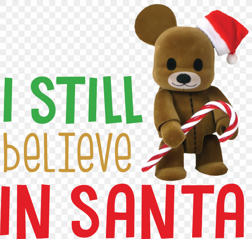 Believe In Santa Santa Christmas, PNG, 3000x2851px, Believe In Santa, Antonio Di Natale, Bears, Biology, Christmas Download Free