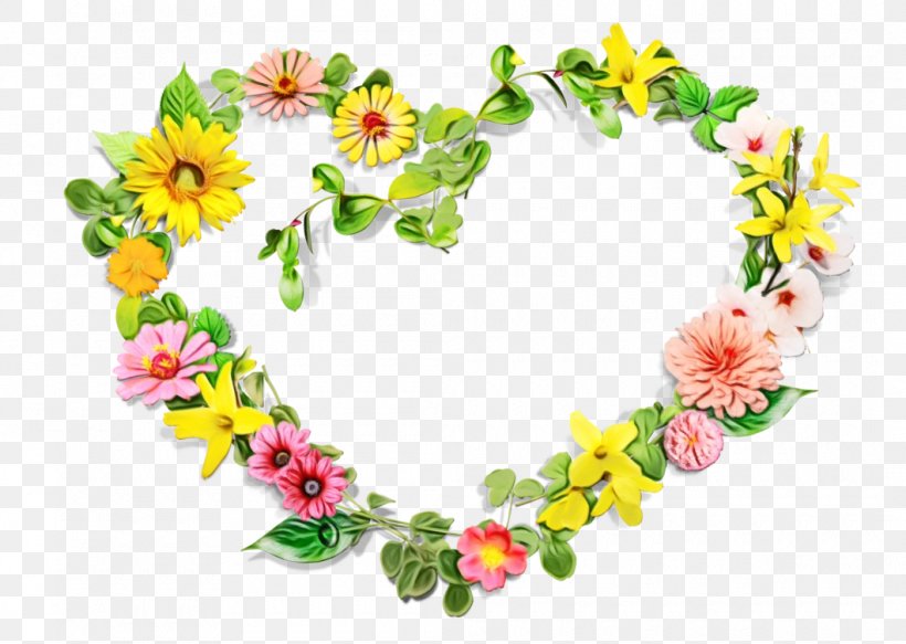 Floral Spring Flowers, PNG, 1060x754px, Floral Design, Cut Flowers, Flower, Heart, Lei Download Free