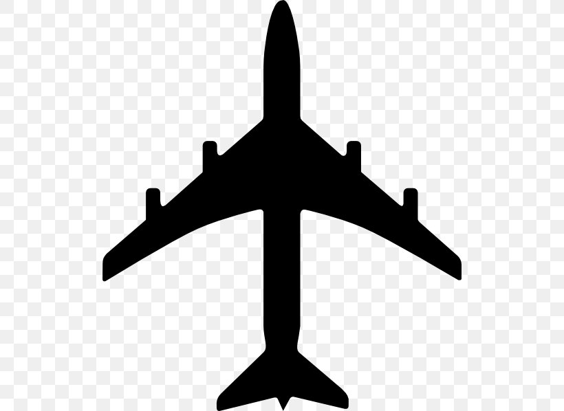 Airplane Silhouette Clip Art, PNG, 522x598px, Airplane, Air Travel, Aircraft, Artwork, Aviation Download Free
