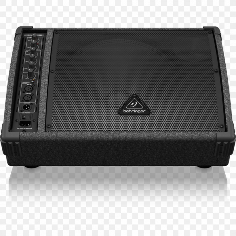 Audio BEHRINGER Eurolive F-D Series Loudspeaker Stage Monitor System Powered Speakers, PNG, 1000x1000px, Audio, Audio Equipment, Behringer, Behringer Eurolive B2 Series, Behringer Eurolive F1320d Download Free